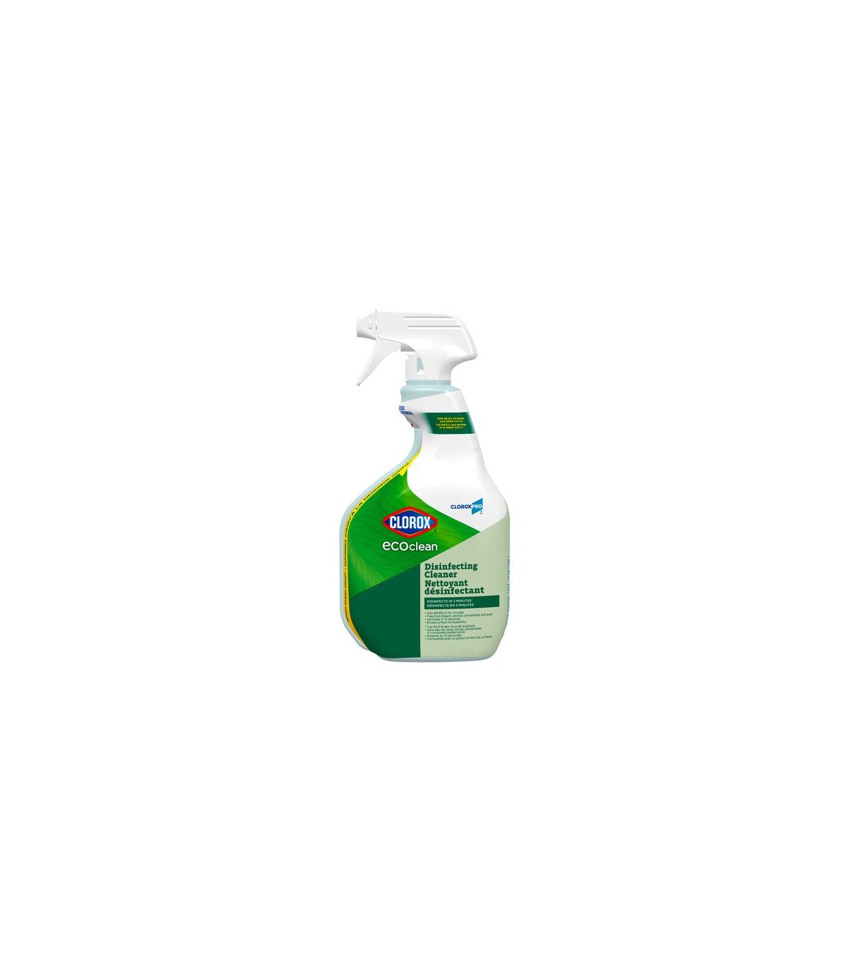 Clorox CLO-55938 Clorox Pro Eco Clean Disinfecting Spray - 9/946ml, Case: 9