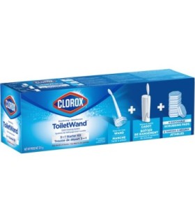 Clorox CLO-67431 Clorox TBowl Wand Clnr 3-in-1 Starter Kit - 1ct/6pk/cs, Case: 6