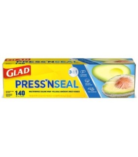 Clorox CLO-78636 Glad - Bag Press & Seal - 6/140Ft, Case: 6