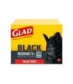 Clorox CLO-80042PAK2 Glad - Easy Tie Regular Garbage Bag 74L - 100ct/1/cs, Case: 1