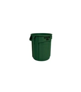 Rubbermaid FG262000DGRN Brute Container Vented 20G - Dark Green, Price Per EA - FG262000DGRN -  - [unit price]