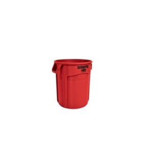 Rubbermaid FG262000RED Brute Container Vented 20G - Red, Price Per EA - FG262000RED -  - [unit price]