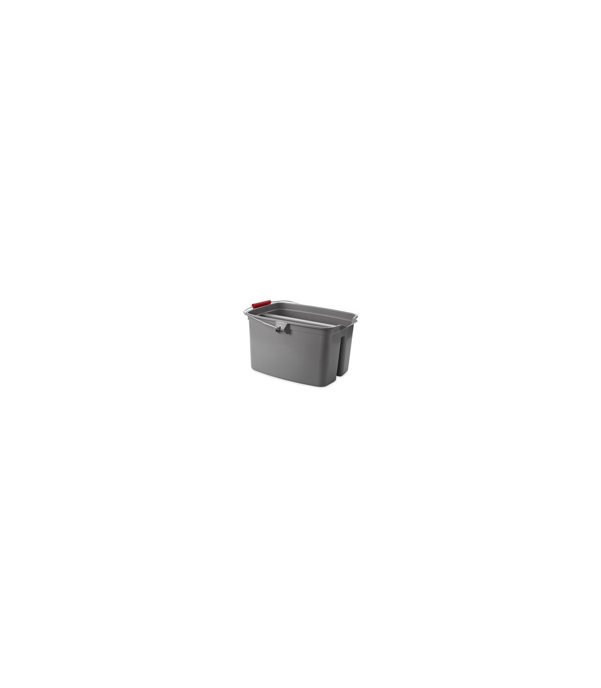Rubbermaid FG262888GRAY Pail - Double 19qt - Gray, Price Per EA - FG262888GRAY -  - [unit price]