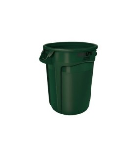 Rubbermaid FG263200DGRN Brute Container Vented 32G - Dark Green, Price Per EA - FG263200DGRN -  - [unit price]