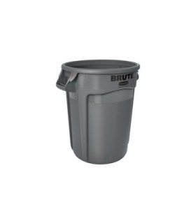Rubbermaid FG263200GRAY Brute Container Vented 32G - Gray, Price Per EA - FG263200GRAY -  - [unit price]