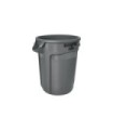 Rubbermaid FG263200GRAY Brute Container Vented 32G - Gray, Price Per EA