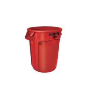 Rubbermaid FG263200RED Brute Container Vented 32G - Red, Price Per EA - FG263200RED -  - [unit price]