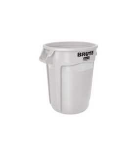 Rubbermaid FG263200WHT Brute Container Vented 32G - White, Price Per EA - FG263200WHT -  - [unit price]