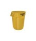 Rubbermaid FG263200YEL Brute Container Vented 32G - Yellow, Price Per EA - FG263200YEL -  - [unit price]