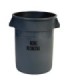 Rubbermaid FG263256GRAY SOP: Brute Straightwall Imp "Inedible" Eng/Spa 32G - Gray, Price Per CS - FG263256GRAY -  - [unit price]