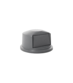 Rubbermaid FG263788GRAY Dome Top - Resin Fits Brute 32G - Gray, Price Per EA - FG263788GRAY -  - [unit price]