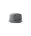 Rubbermaid FG263788GRAY Dome Top - Resin Fits Brute 32G - Gray, Price Per EA
