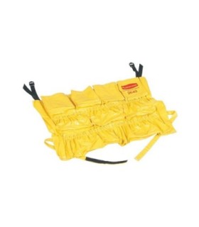Rubbermaid FG264200YEL Caddy Bag - Fits Brute 32G/44G - Yellow, Price Per EA - FG264200YEL -  - [unit price]