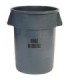 Rubbermaid FG264356GRAY SOP: Brute Container Straightwall 44G w/"Inedible"Logo-Gray, Price Per CS - FG264356GRAY -  - [unit pric