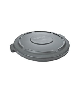 Rubbermaid FG264560GRAY Brute Lid Fits 44G - Gray, Price Per EA - FG264560GRAY -  - [unit price]