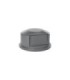 Rubbermaid FG264788GRAY Dome Top - Resin Fits 44G - Gray, Price Per EA - FG264788GRAY -  - [unit price]