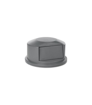 Rubbermaid FG264788GRAY Dome Top - Resin Fits 44G - Gray, Price Per EA - FG264788GRAY -  - [unit price]