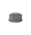 Rubbermaid FG264788GRAY Dome Top - Resin Fits 44G - Gray, Price Per EA