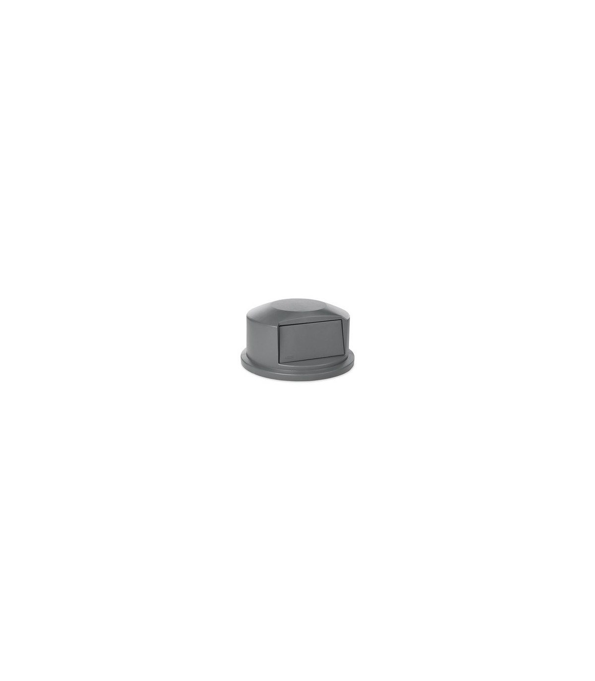 Rubbermaid FG264788GRAY Dome Top - Resin Fits 44G - Gray, Price Per EA - FG264788GRAY -  - [unit price]