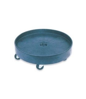 Rubbermaid FG265000BLA Dolly - Universal Drum for 55G Container - Black, Price Per EA - FG265000BLA -  - [unit price]
