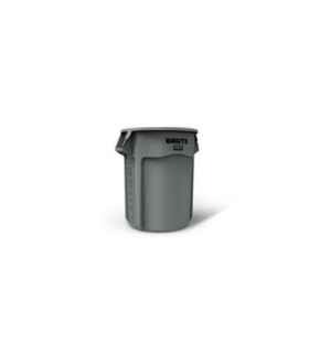 Rubbermaid FG265500GRAY Brute Container Vented 55G - Gray, Price Per EA - FG265500GRAY -  - [unit price]