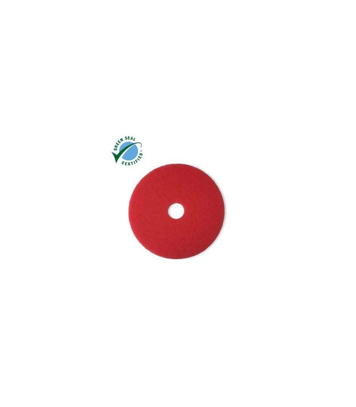 3M Canada Floor Pad - Red Buffer 16" 5/cs [F-5100-RED-16], Case: 5