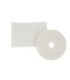 3M Canada Floor Pad - White Super Polish 19" 5/cs[F-4100-WHT-19], Case: 5