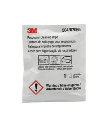 3M Canada Respirator Cleaning Wipe Alcohlfree 100/bx/5bx/cs[504], Case: 500 - MMM-7000001938 -  - [unit price]