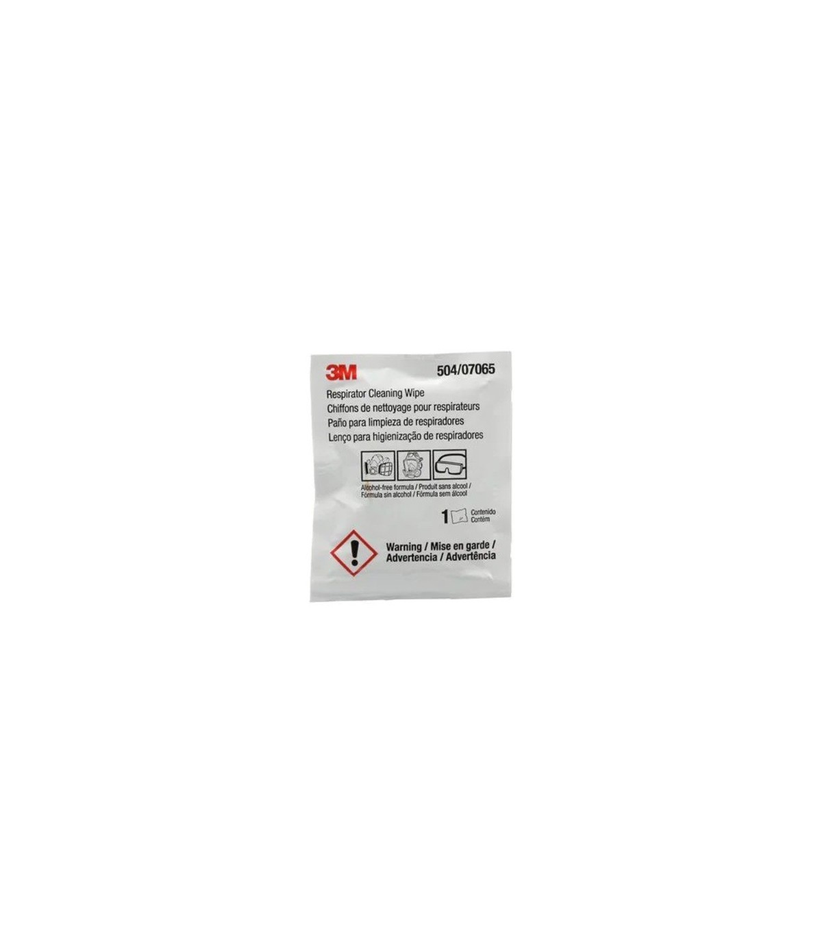3M Canada Respirator Cleaning Wipe Alcohlfree 100/bx/5bx/cs[504], Case: 500 - MMM-7000001938 -  - [unit price]