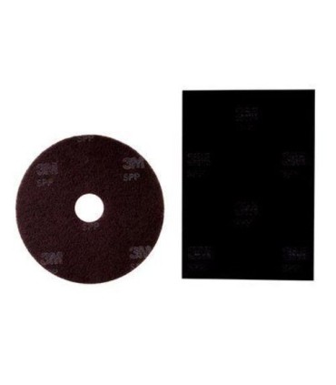 3M Canada Floor Pad - SB Surface Prep Maroon 20" 10/cs[SPP-20], Case: 10