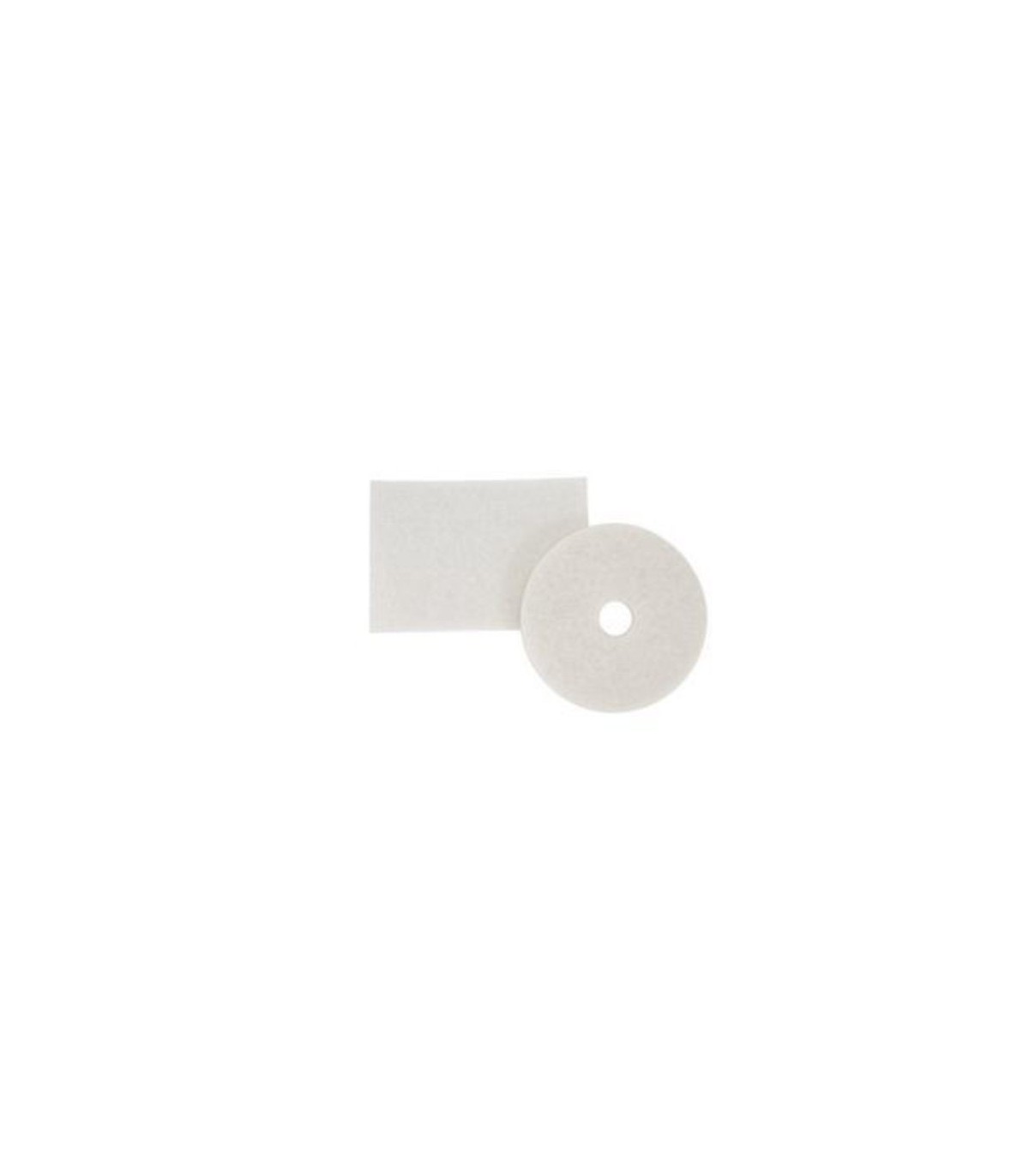 3M Canada Floor Pad -White PLG Polish 18" 5/cs[F-4100PLG-WHT-18], Case: 5
