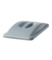 Rubbermaid FG268888LGRAY Slim Jim - Top w/Handle Fit 3540/3541/3554 - Gray, Price Per EA