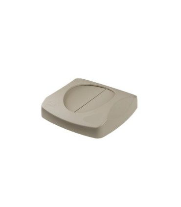 Rubbermaid FG268988BEIG Untouchable Top Swing - Square Fits 3568/3569 - Beige, Price Per EA - FG268988BEIG -  - [unit price]