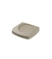 Rubbermaid FG268988BEIG Untouchable Top Swing - Square Fits 3568/3569 - Beige, Price Per EA