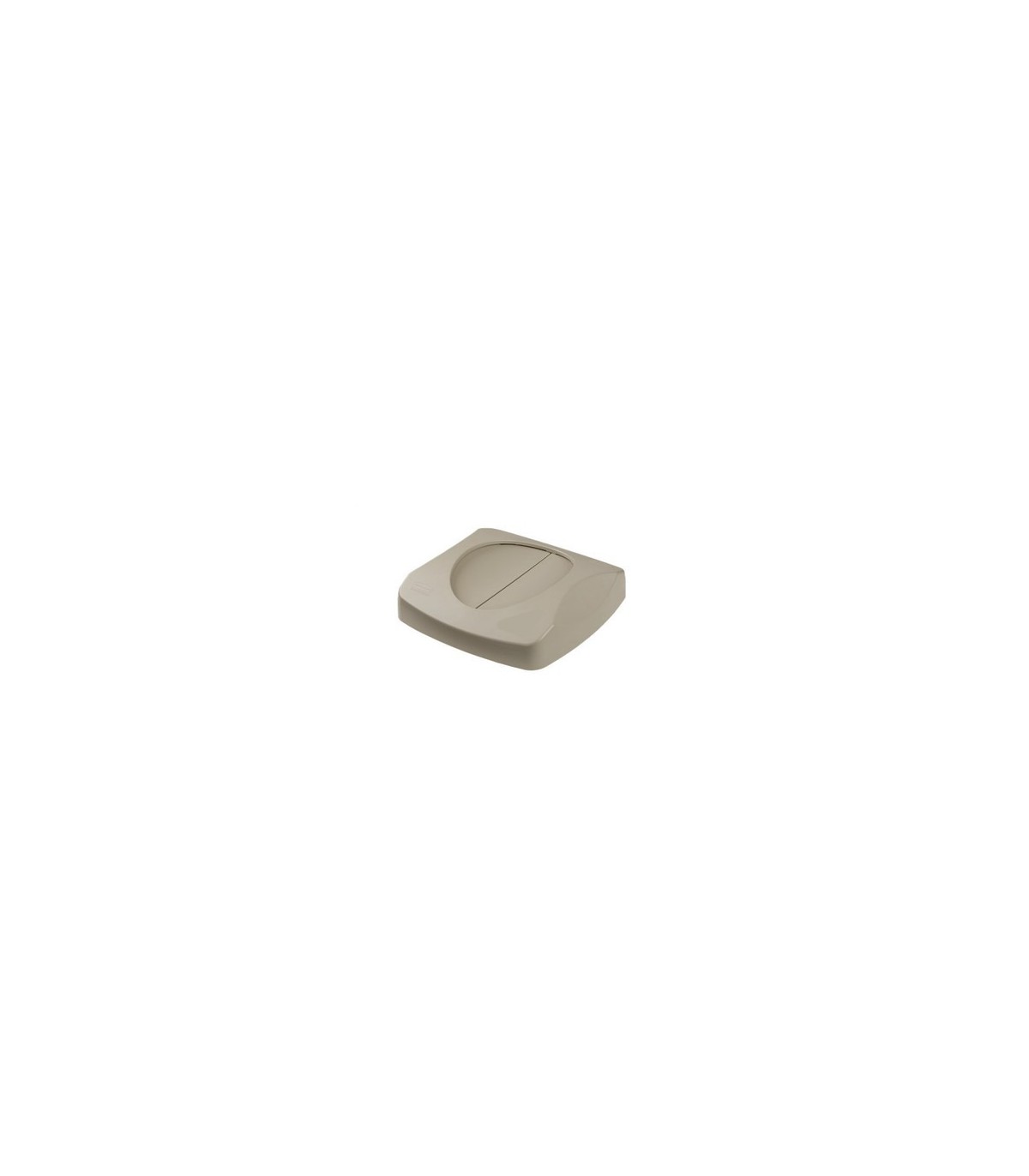 Rubbermaid FG268988BEIG Untouchable Top Swing - Square Fits 3568/3569 - Beige, Price Per EA - FG268988BEIG -  - [unit price]
