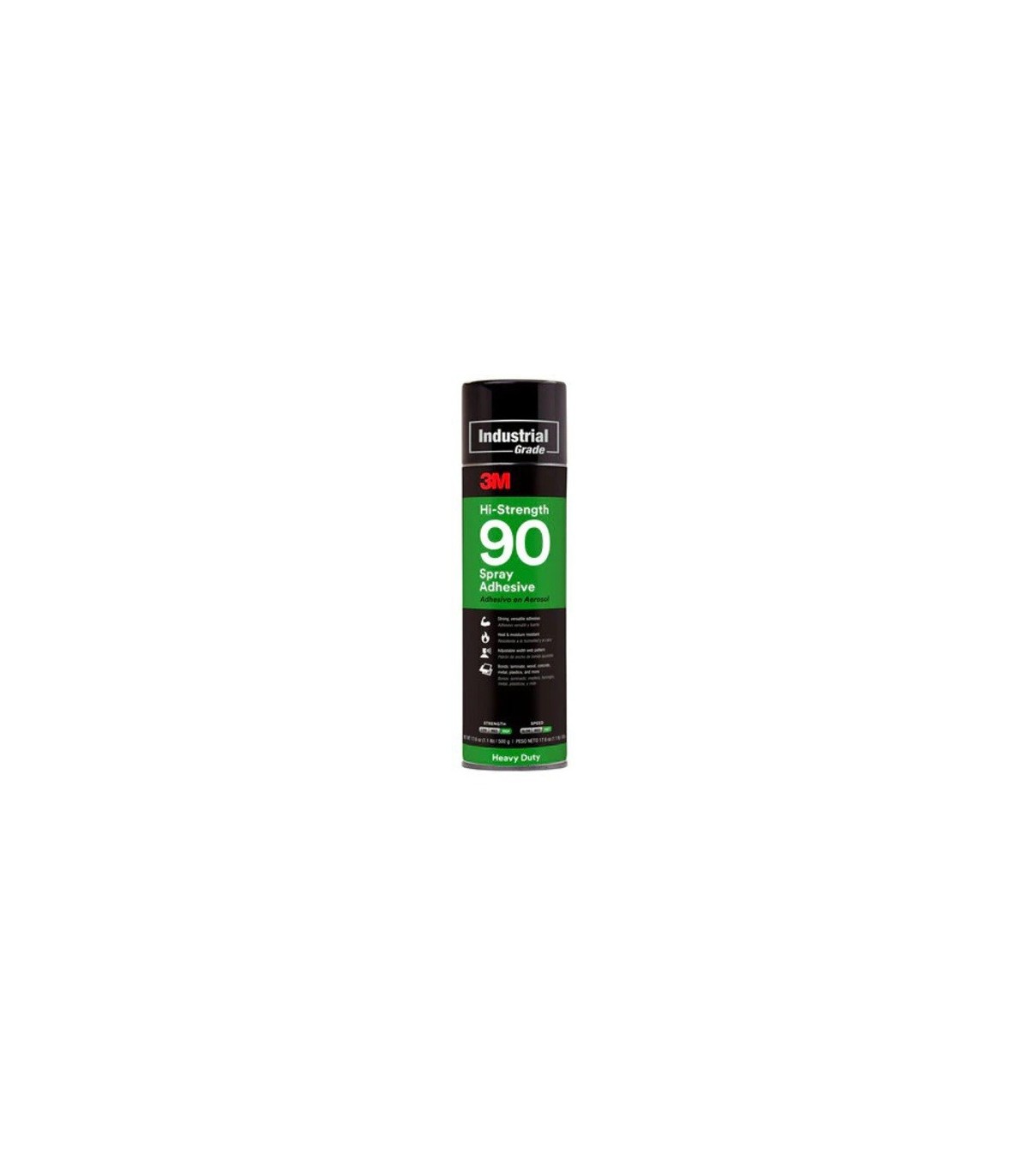 3M Canada Hi-Strength 90 Spray Adhesive Low VOC L25% Clear 24oz, Case: 12
