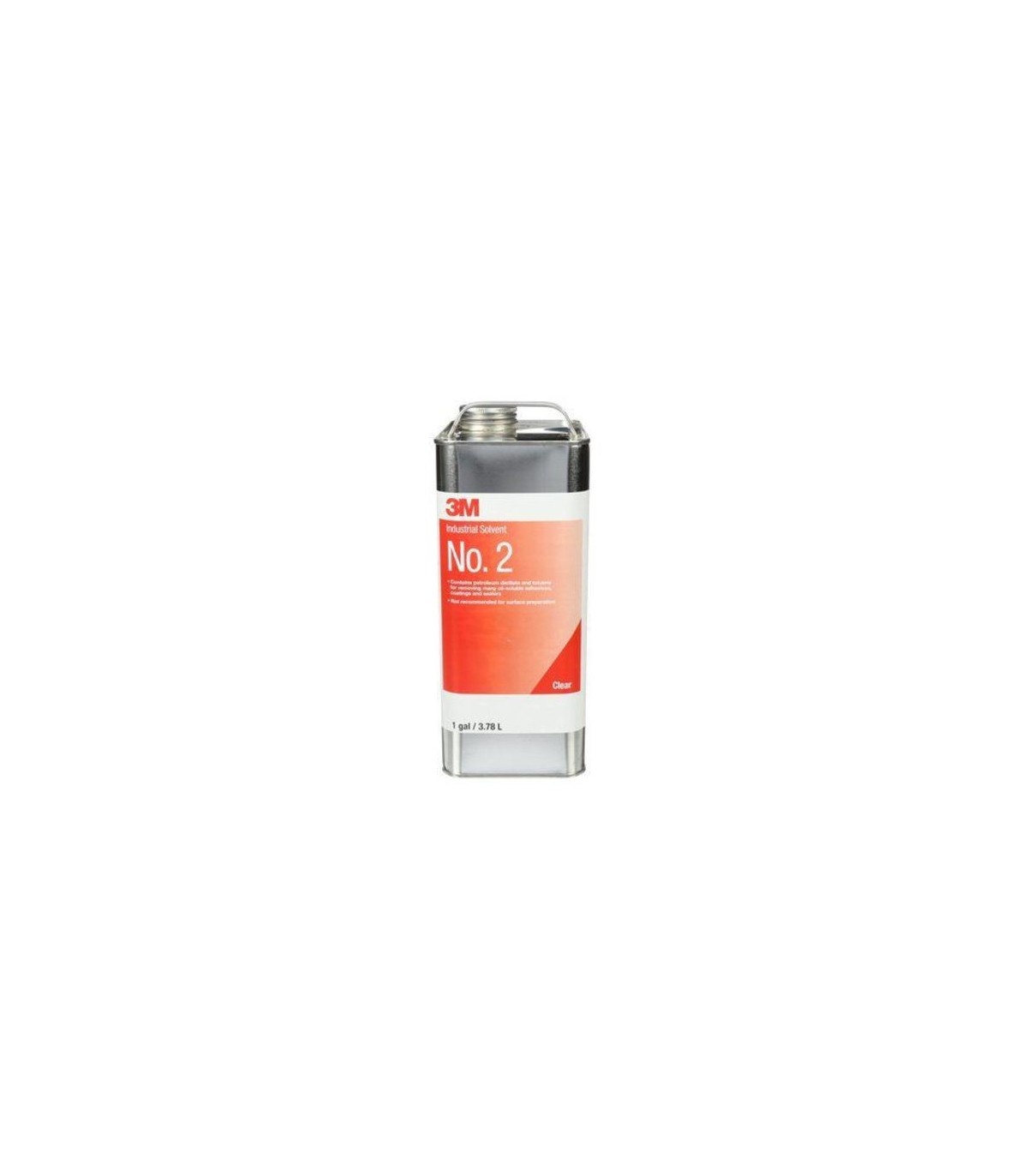 3M Canada Solvent 2 Clear 1G 1/cs [SOL2-1GAL], Case: 1
