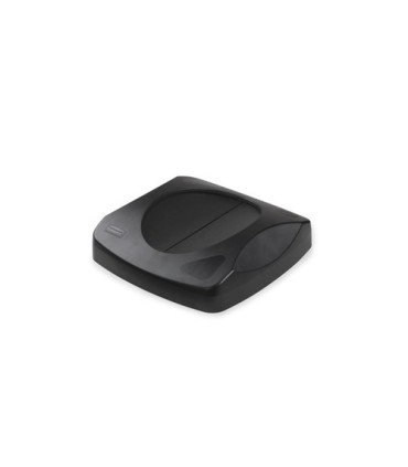 Rubbermaid FG268988BLA Untouchable Top Swing - Square Fits 3568/3569 - Black, Price Per EA - FG268988BLA -  - [unit price]