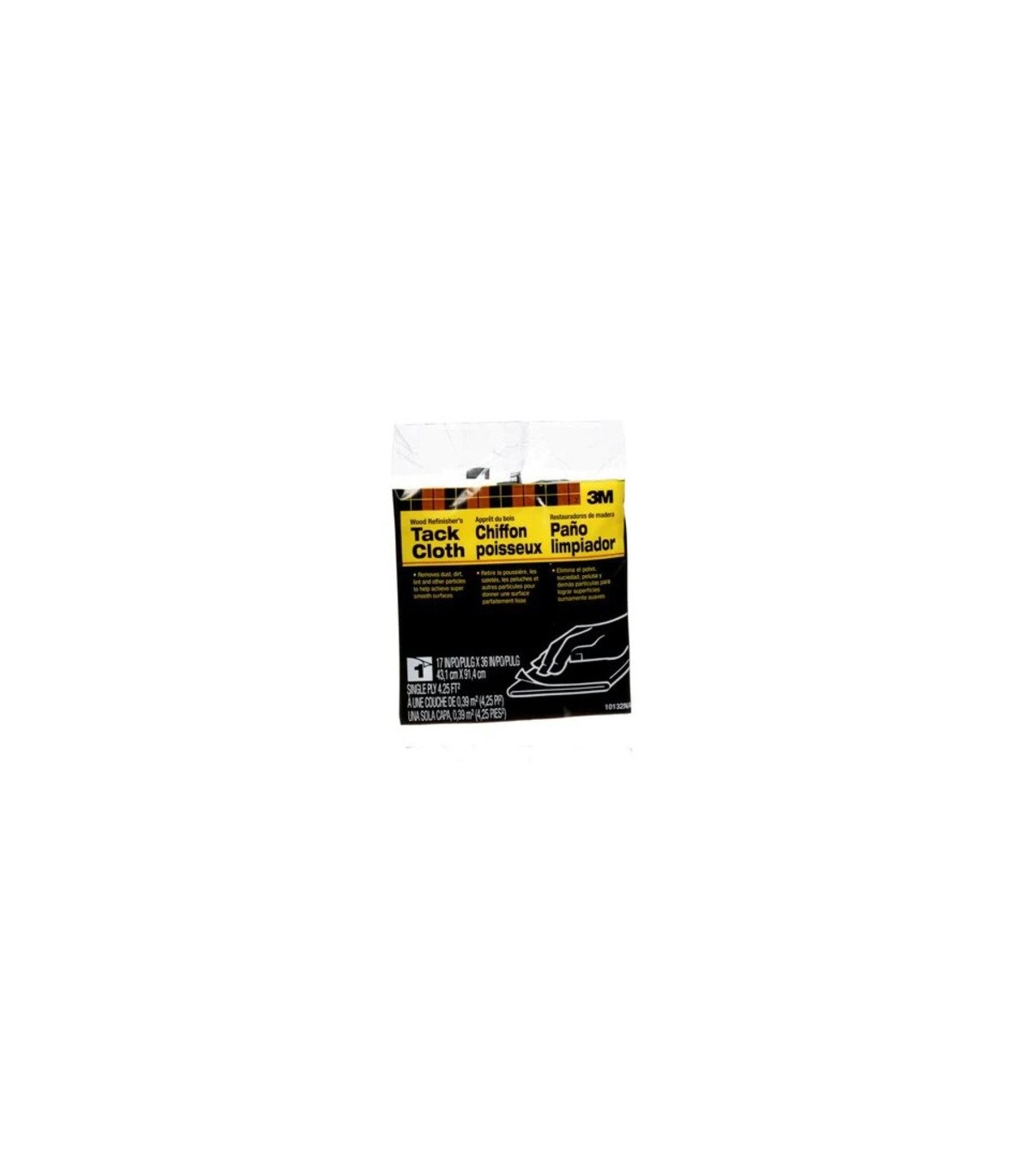 3M Canada Tack Cloth Single-Ply 17x36"[03192-10132NA], Case: 48