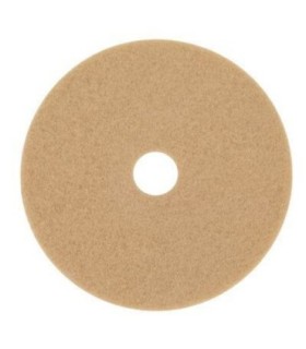 3M Canada Floor Pad - Burnish Pad Tan 27" 5/cs[F-3400-TAN-27], Case: 5