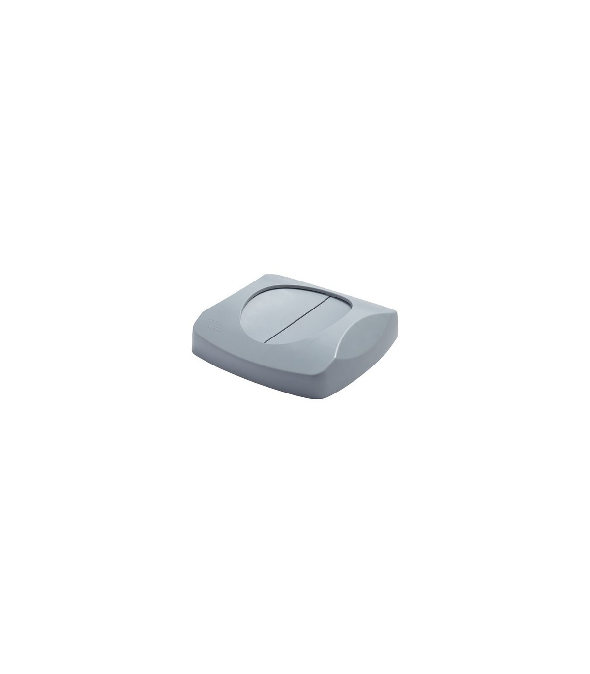 Rubbermaid FG268988GRAY Untouchable Top Swing - Square Fits 3568/3569 - Gray, Price Per EA - FG268988GRAY -  - [unit price]
