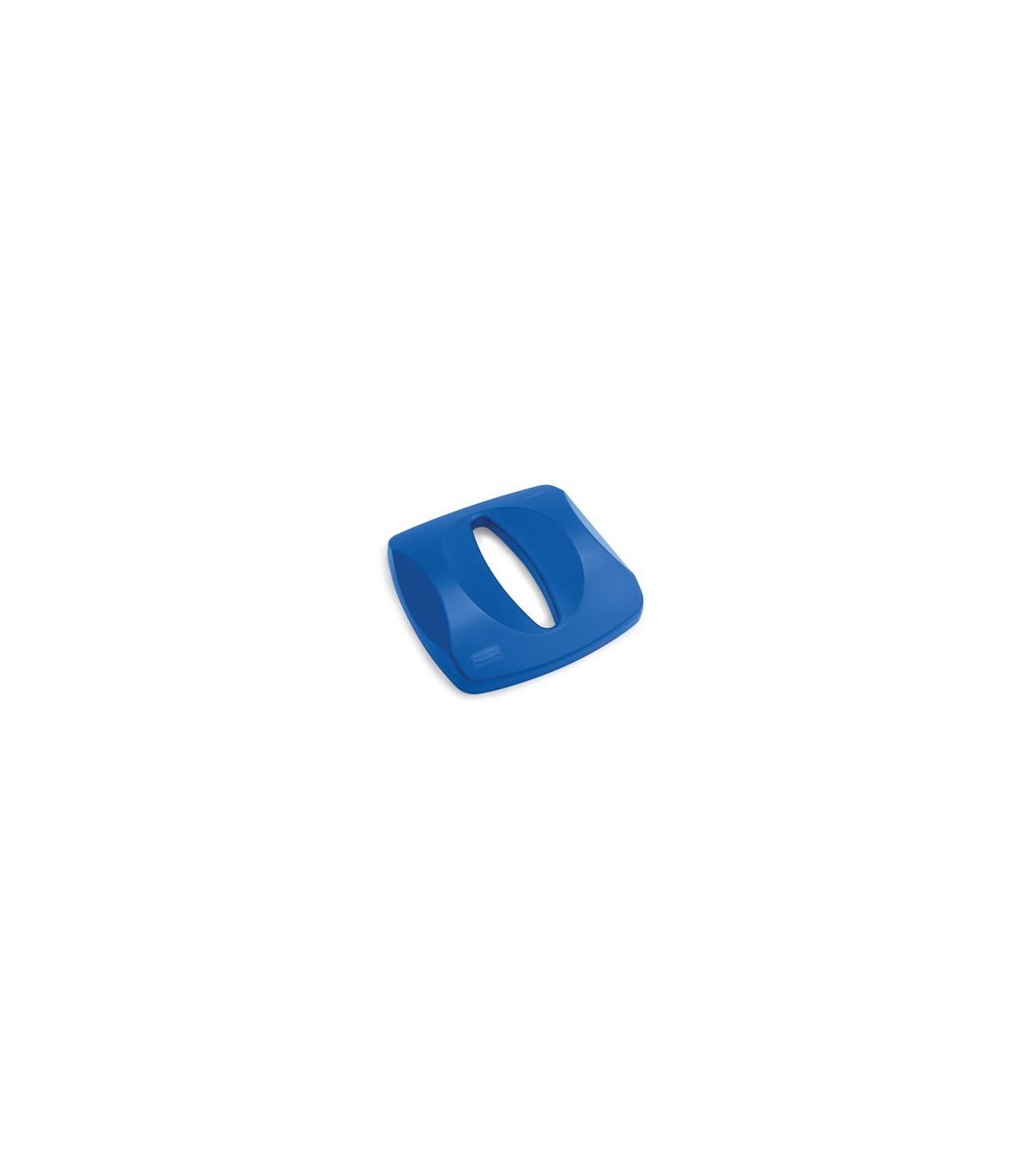 Rubbermaid FG269000BLUE Final Sale: Untouche Lid Top w/Slot Fit 3569-88-Blue, Price Per EA - FG269000BLUE -  - [unit price]