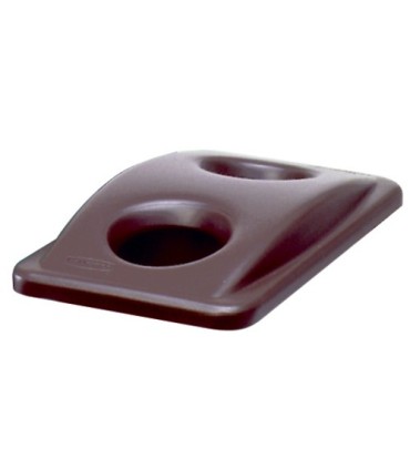 Rubbermaid FG269288BRN Final Sale: Slim Jim - Top Bot/Can Recy Fit 3540-Brn, Price Per EA - FG269288BRN -  - [unit price]