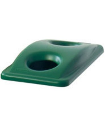 Rubbermaid FG269288GRN Slim Jim - Top Bottle/Can Recycle Fit 3540/41/54-Green, Price Per EA - FG269288GRN -  - [unit price]