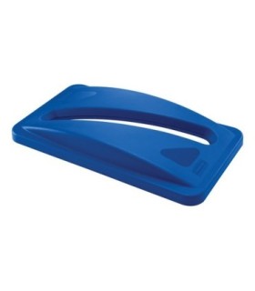 Rubbermaid FG270388BLUE Slim Jim - Top Paper Fit 3540/3541 - Blue, Price Per EA - FG270388BLUE -  - [unit price]