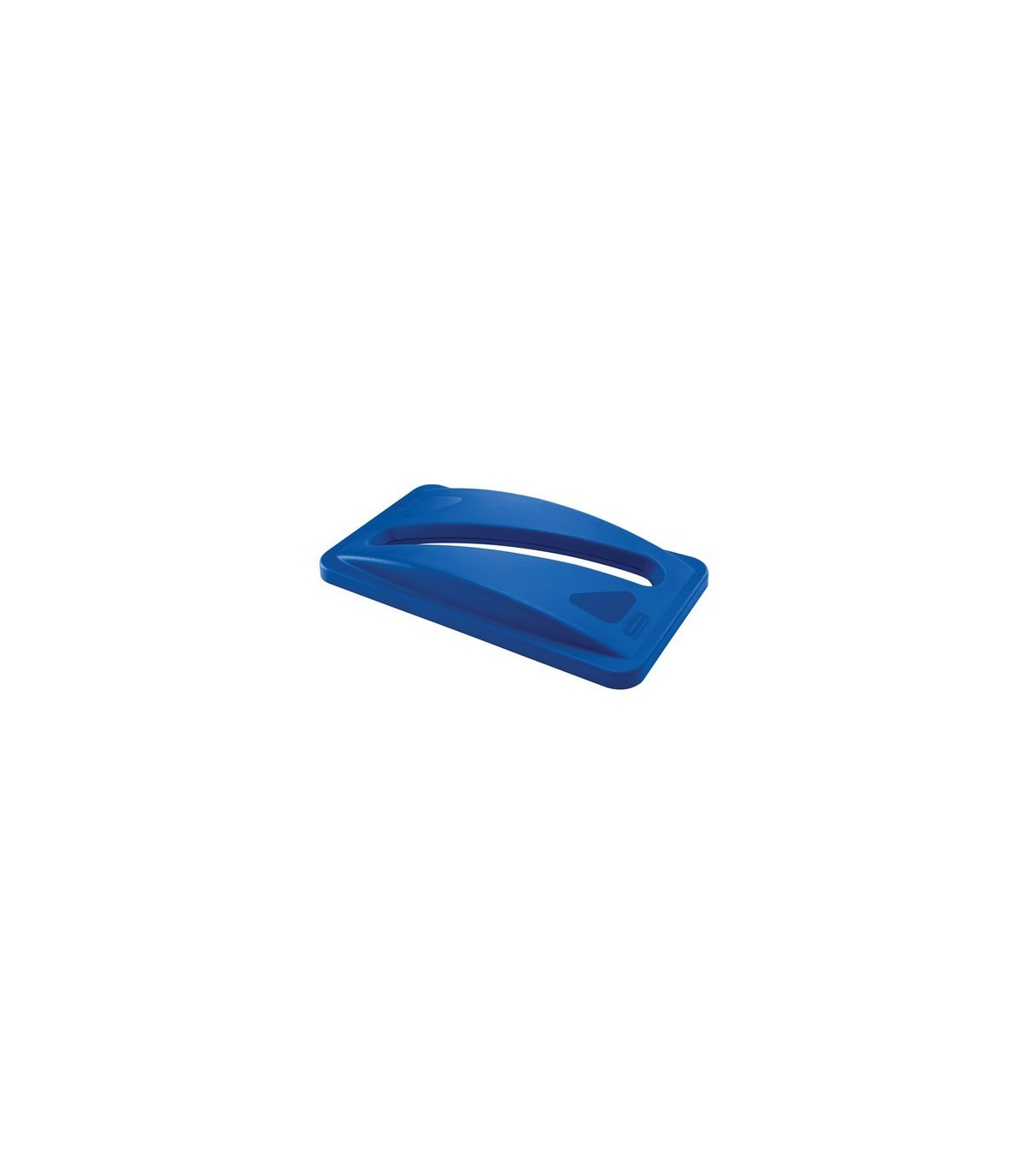 Rubbermaid FG270388BLUE Slim Jim - Top Paper Fit 3540/3541 - Blue, Price Per EA - FG270388BLUE -  - [unit price]
