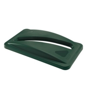 Rubbermaid FG270388GRN Final Sale: Slim Jim - Top Paper Fit 3540/3541 - Green, Price Per EA - FG270388GRN -  - [unit price]