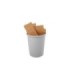 Rubbermaid FG294700GRAY Round Waste Container 11G - Gray, Price Per EA - FG294700GRAY -  - [unit price]