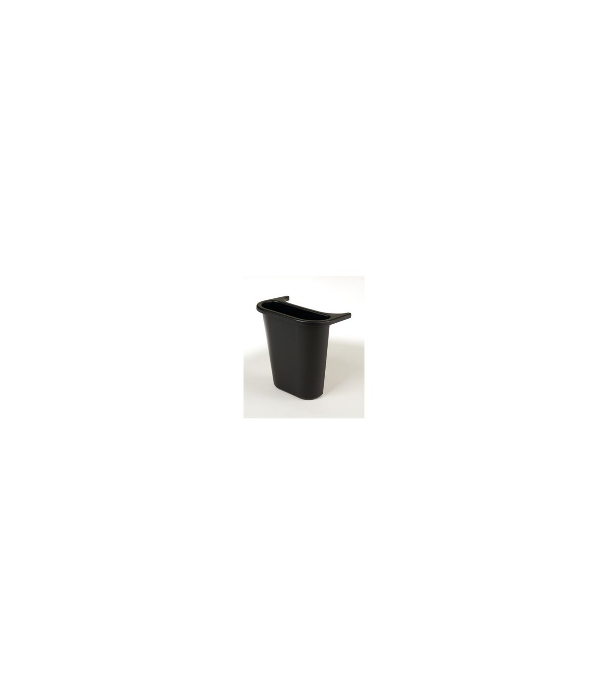 Rubbermaid FG295073BLA Wastebasket - Side Bin Fits 2956/2957/2543 - Black, Price Per EA - FG295073BLA -  - [unit price]