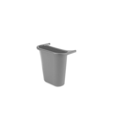 Rubbermaid FG295073GRAY Final Sale: Wastebasket- Side Bin Fit 2956/57/2543-Gry, Price Per EA - FG295073GRAY -  - [unit price]